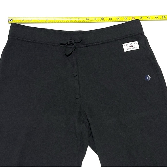 Hollister NWT Woman Black Jogger Sweat Pants Size L - Picture 11 of 13